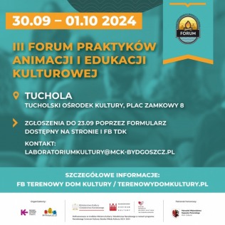 III Forum Praktyków Animacji i Edukacji Kulturowej 2024